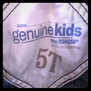 Oshkosh pants overalls boy size 5T